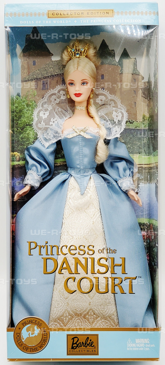 Princess of the Danish Court Barbie Dolls of the World The