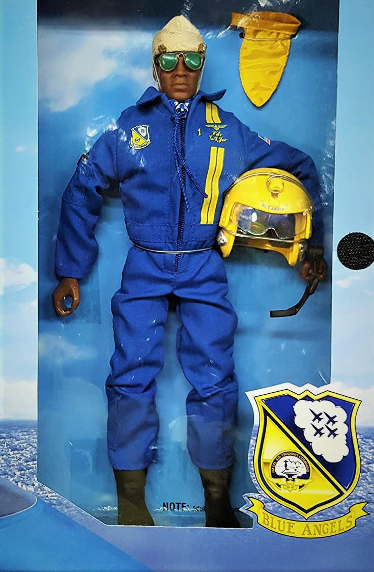 GI Joe Classic Collection U.S. Navy Blue Angel Pilot African