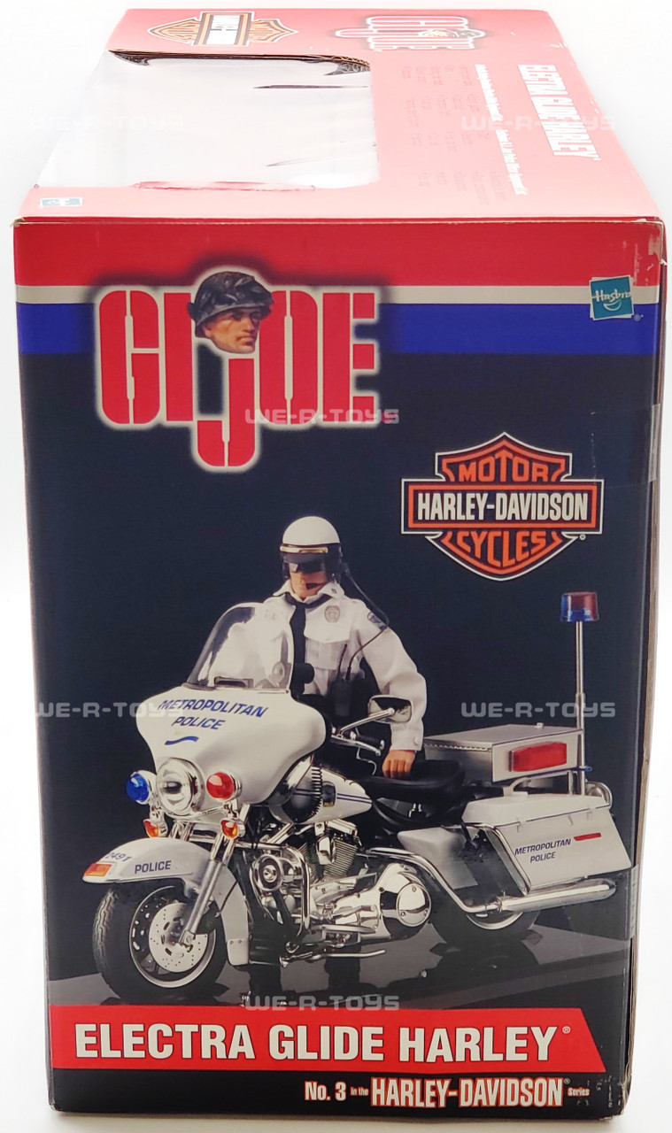 G.I. Joe Electra Glide Harley Davidson Action Figure & Vehicle