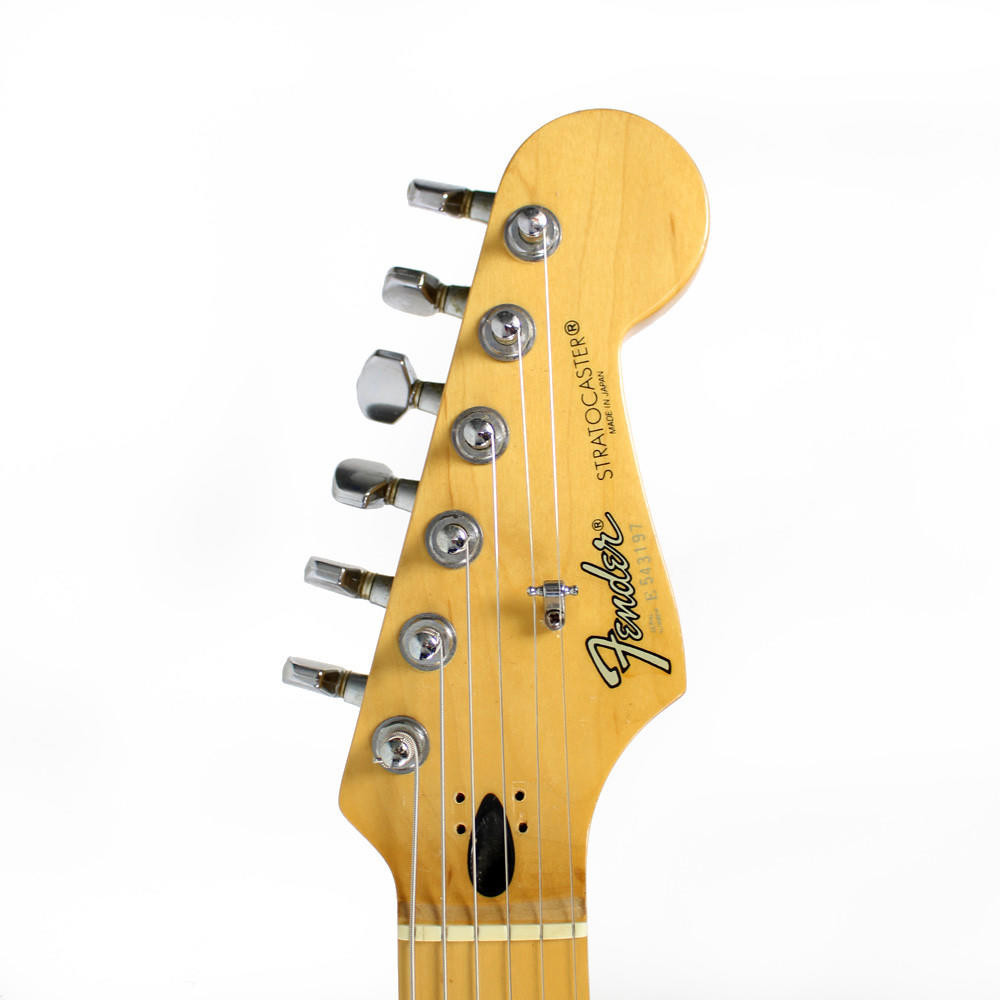 1985 Fender MIJ Stratocaster Electric Guitar in Candy Apple Red