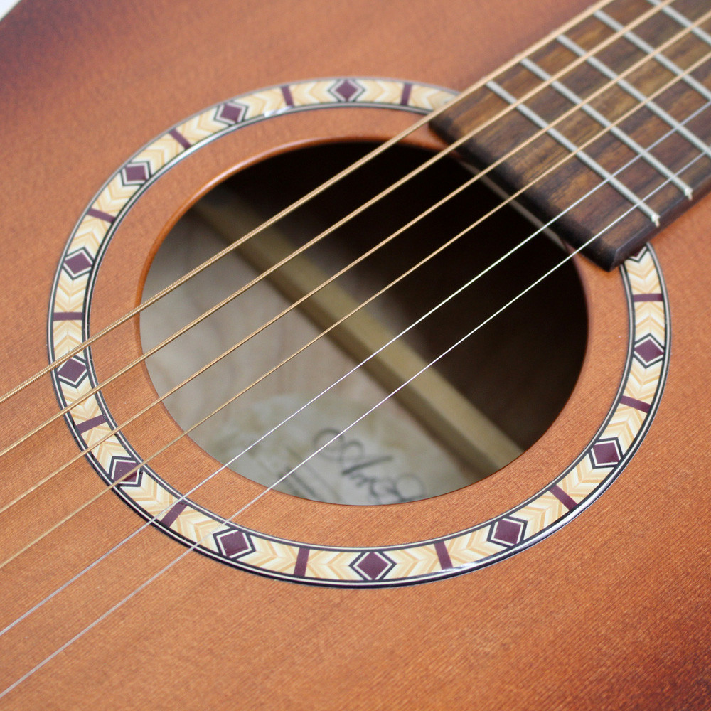 Art & Lutherie Folk Cedar Antique Burst QI Acoustic Electric