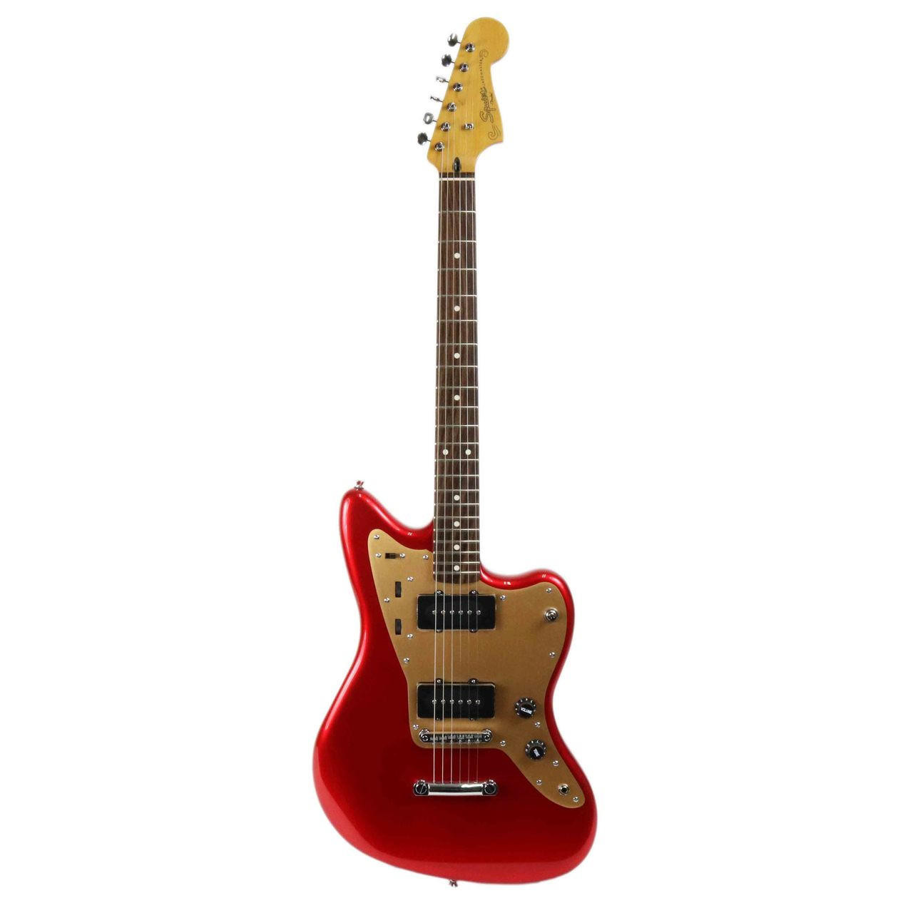 Squier Deluxe Jazzmaster ST Hard Tail Rosewood - Candy Apple Red