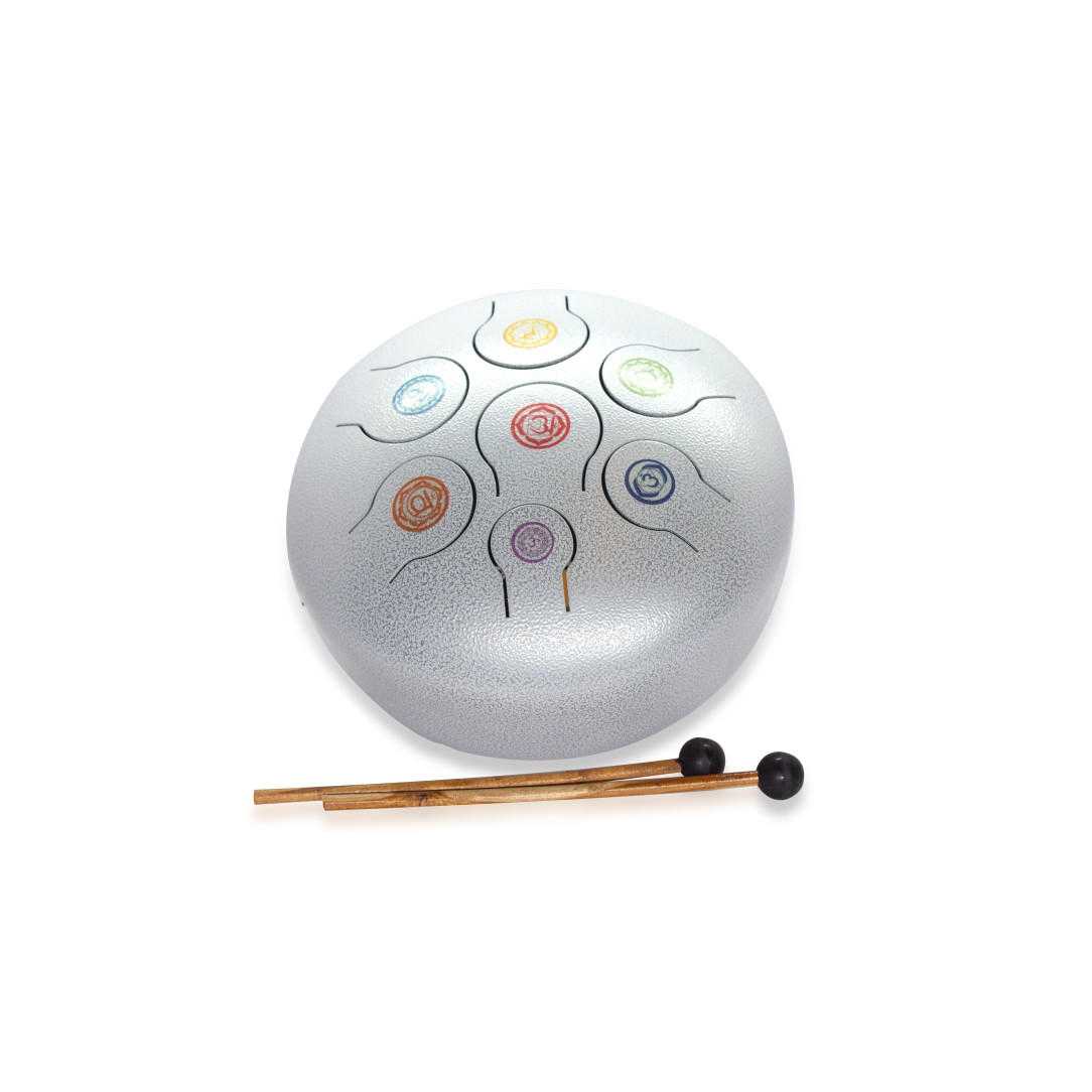 Happy drum (steel tongue) 7 CHAKRAS approx. 12