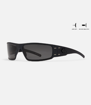 Gatorz Magnum Ballistic Black/Smoke Glasses | Warrior Poet Society