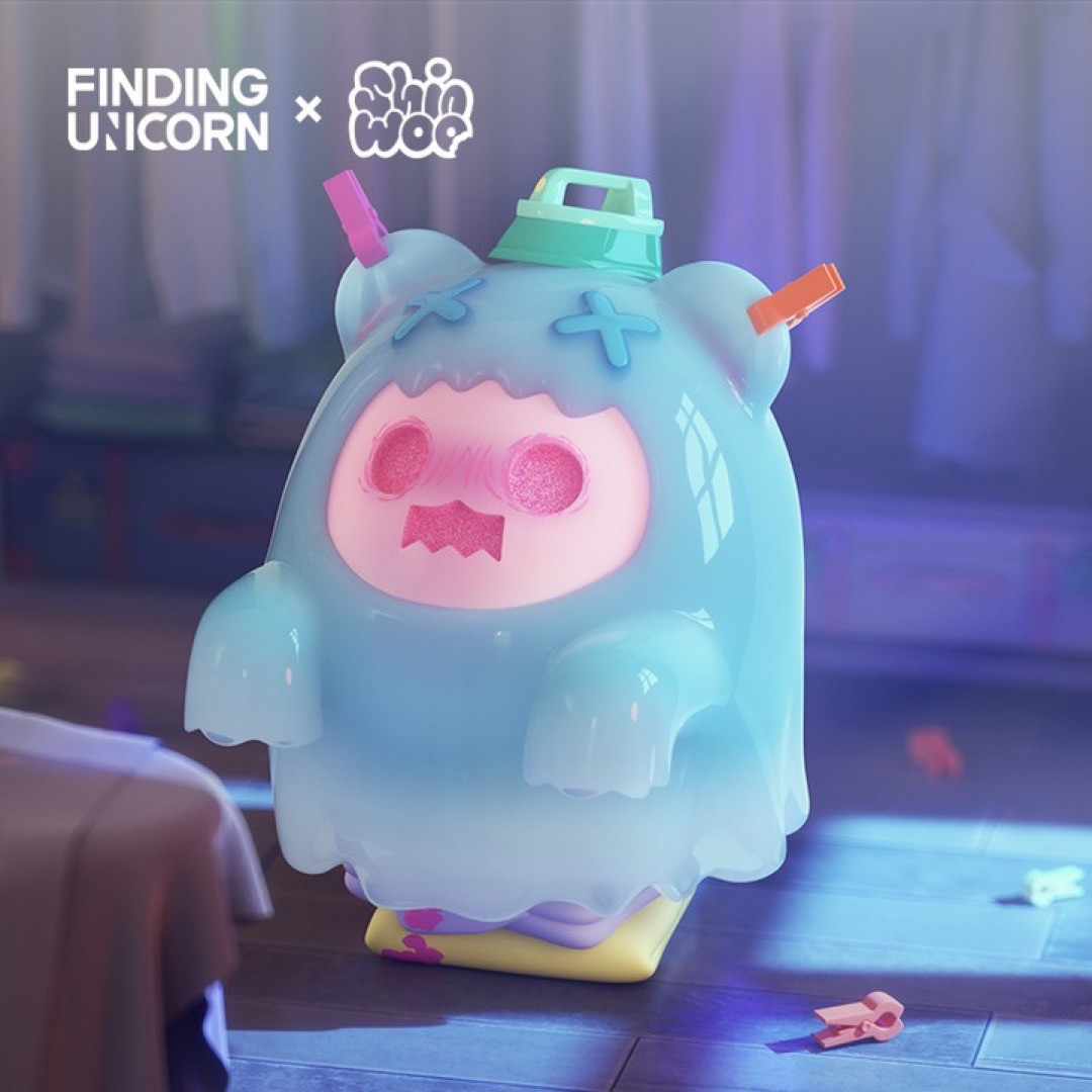 Shinwoo Ghost Bear House Blind Box by Shin Woojung - myplasticheart