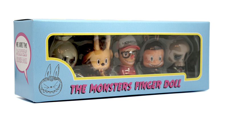 The Monsters Finger Puppets 5 Piece Set by Kasing Lung