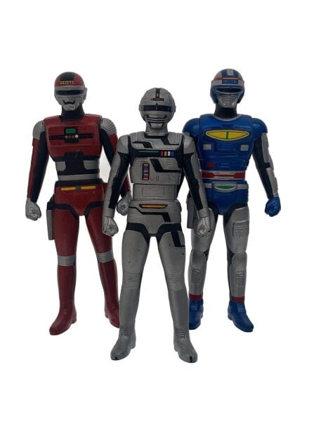 宇宙刑事シリーズ ソフビ 3点set ギャバン シャリバン シャイダー