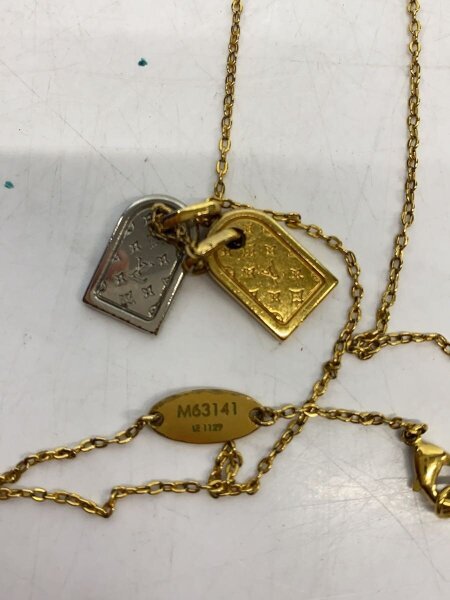 LOUIS VUITTON(ルイヴィトン) / ネックレス・ナノグラム_GLD/メッキ