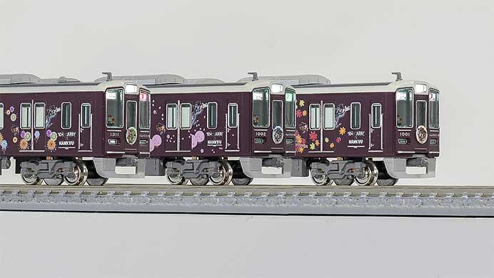阪急，「トムとジェリー号」3線（神戸線・宝塚線・京都線）の鉄道模型