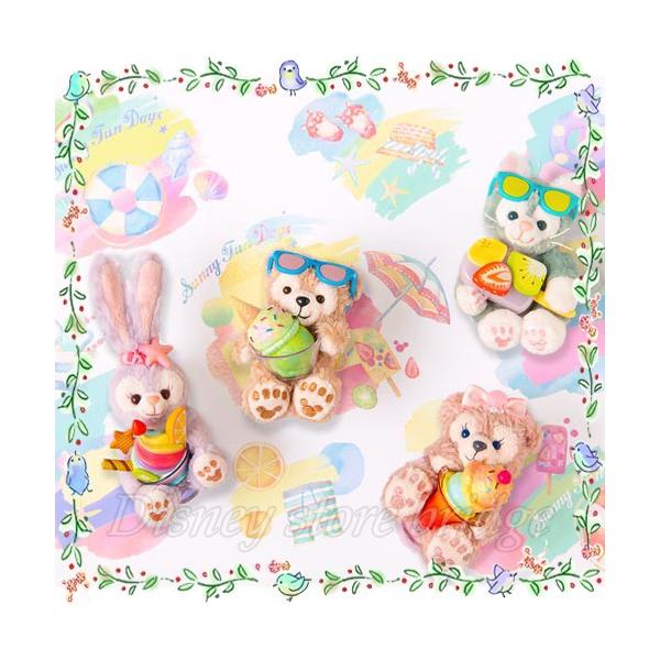ぬいぐるみストラップ4体セットダッフィーのサニーファン2019 東京