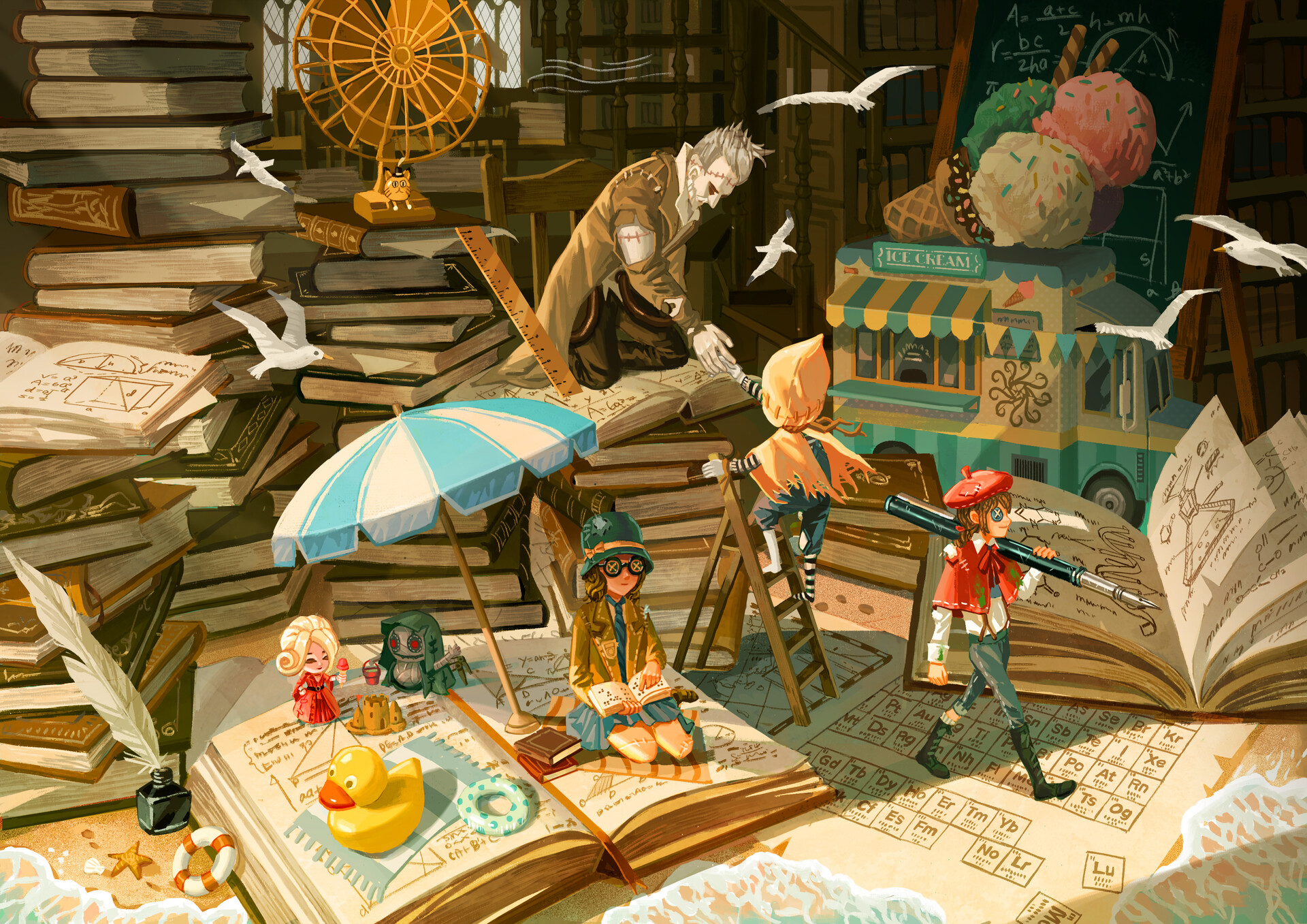 ArtStation - Identity V official illustration
