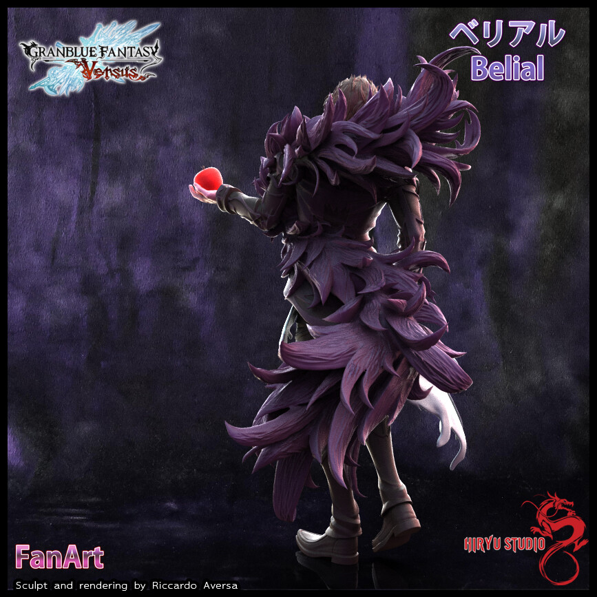Riccardo Aversa - Belial from Granblue Fantasy Versus Fanart