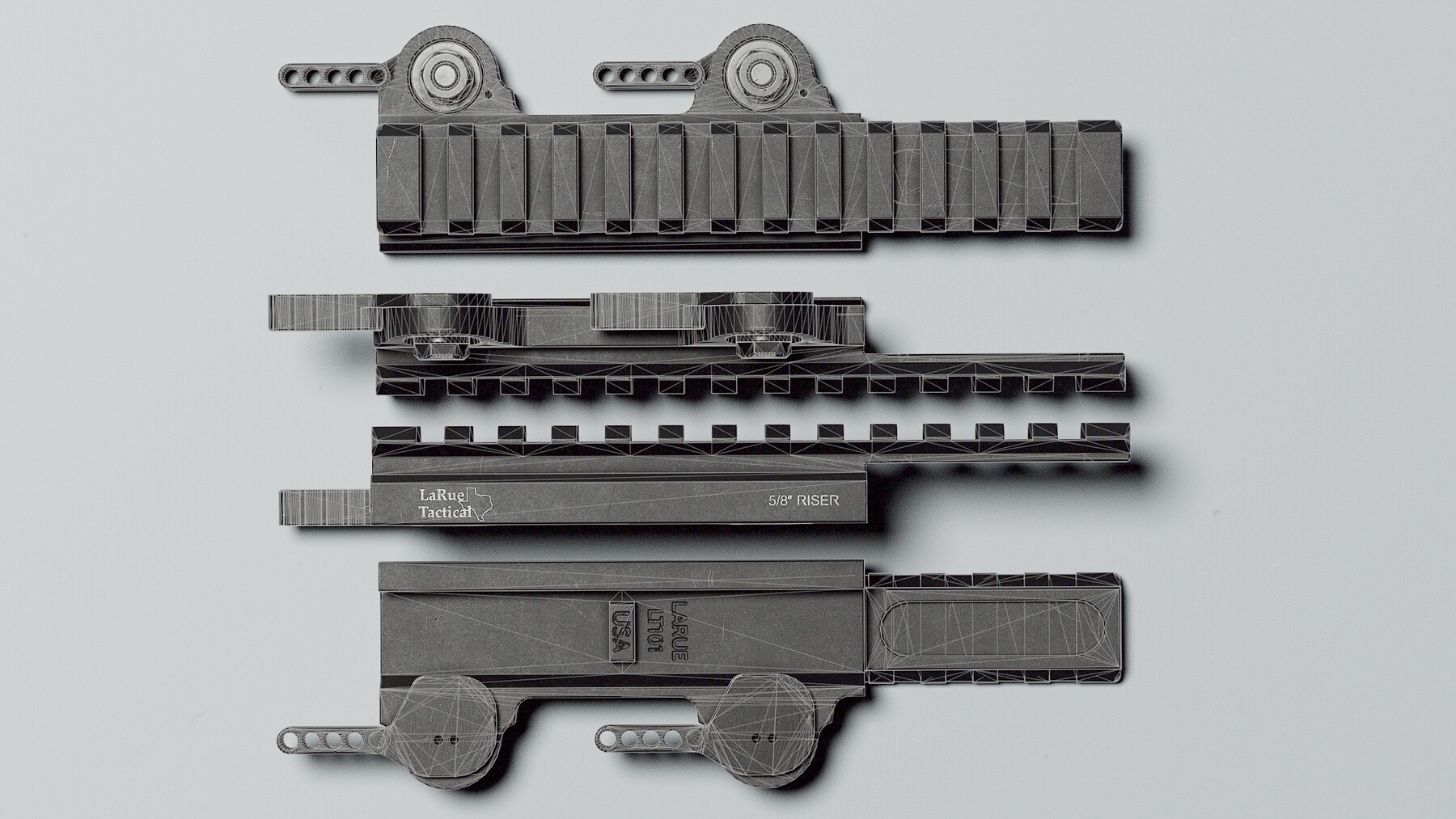 ArtStation - LaRue Tactical - Picatinny Riser LT101 - Replica