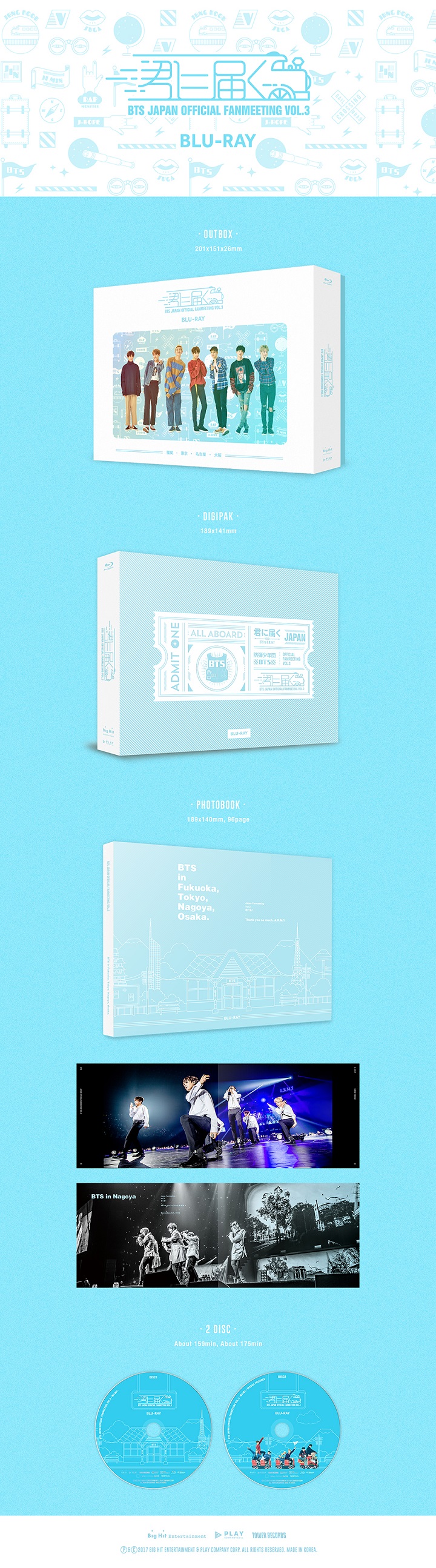 BTS 日本　ファンミ　ペンミ　君に届く フォトセット　オール　フォトカ　コンプ 防弾少年団 JAPAN OFFICIAL FANMEETING VOL.3 ～君に届く～ ［3DVD+