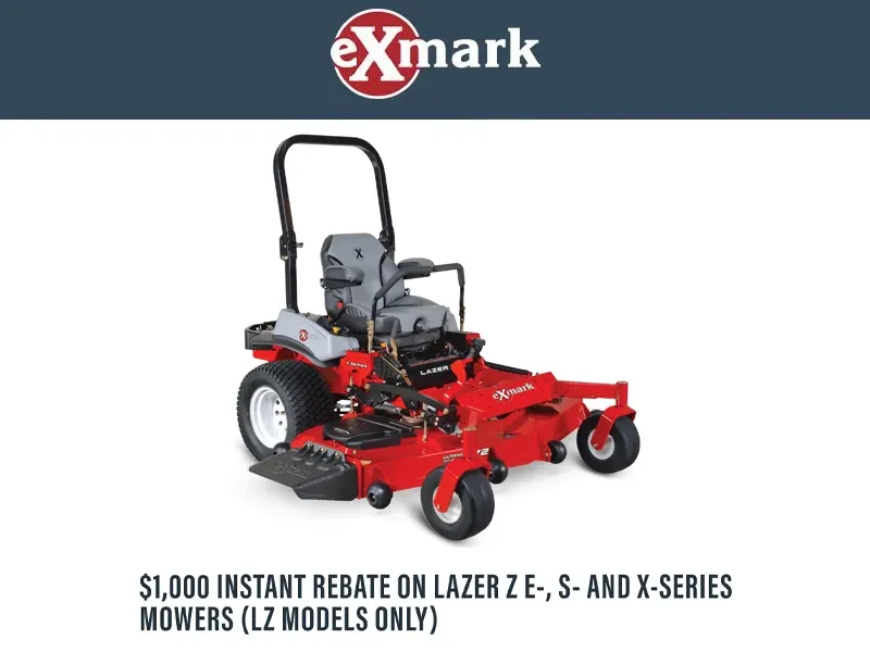 New 2024 Exmark Lazer Z X-Series 60 in. Briggs Vanguard Oil Guard