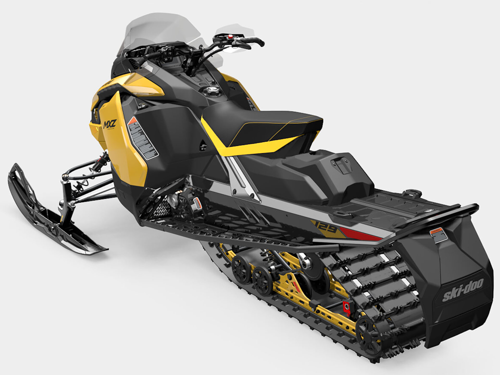New 2025 Ski-Doo MXZ Adrenaline 129 850 E-TEC ES Ripsaw 1.25 Neo