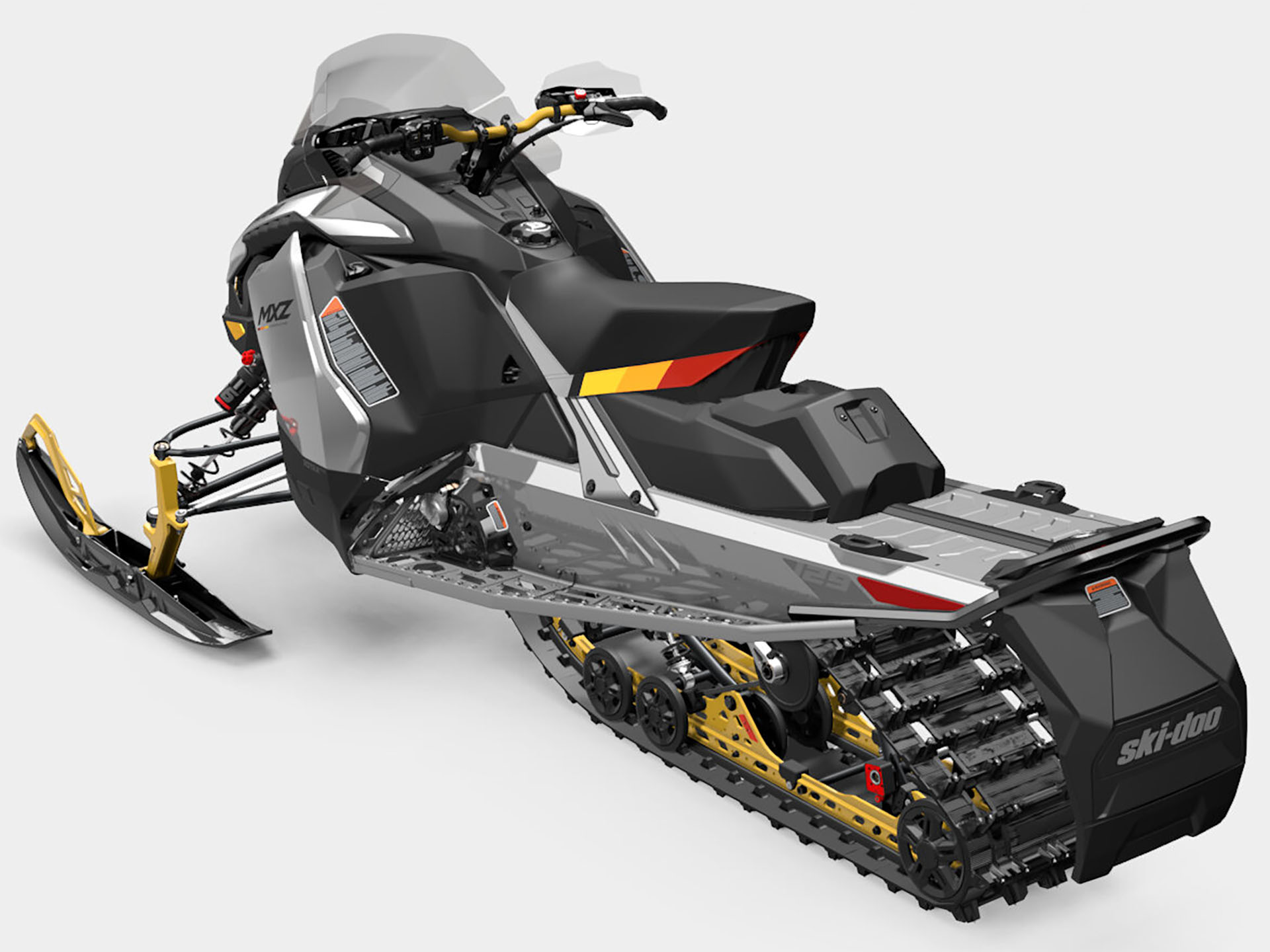 New 2025 Ski-Doo MXZ Adrenaline w/ Blizzard Package 129 850 E-TEC