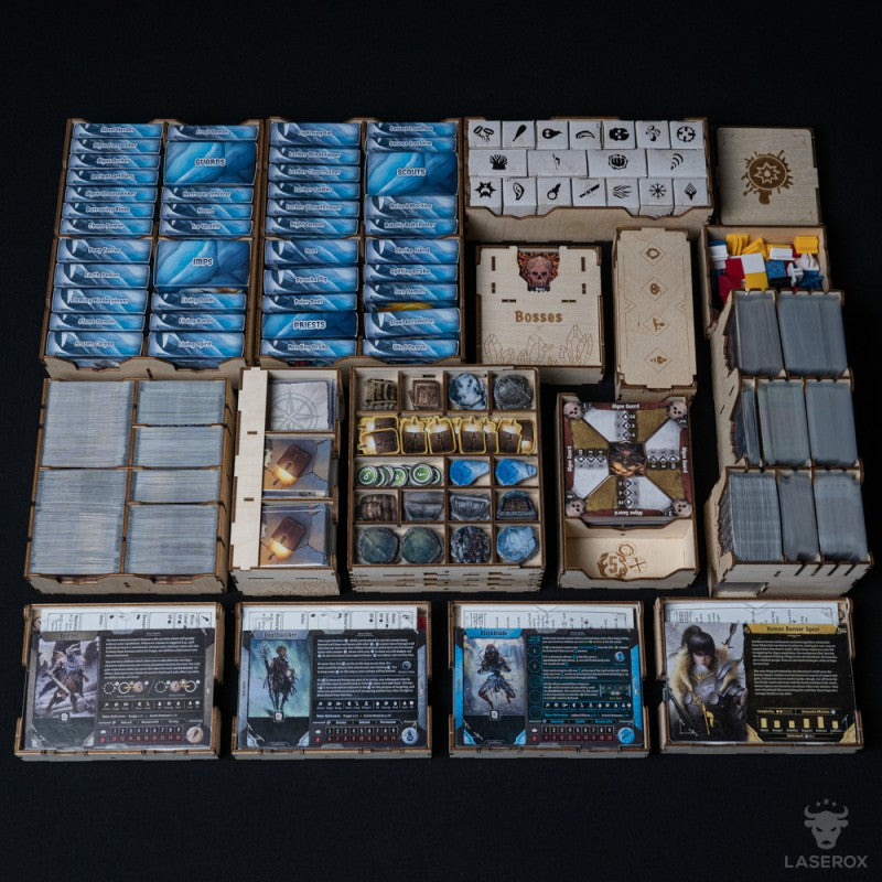 Frosthaven: Laserox Wooden Game Insert - Cephalofair