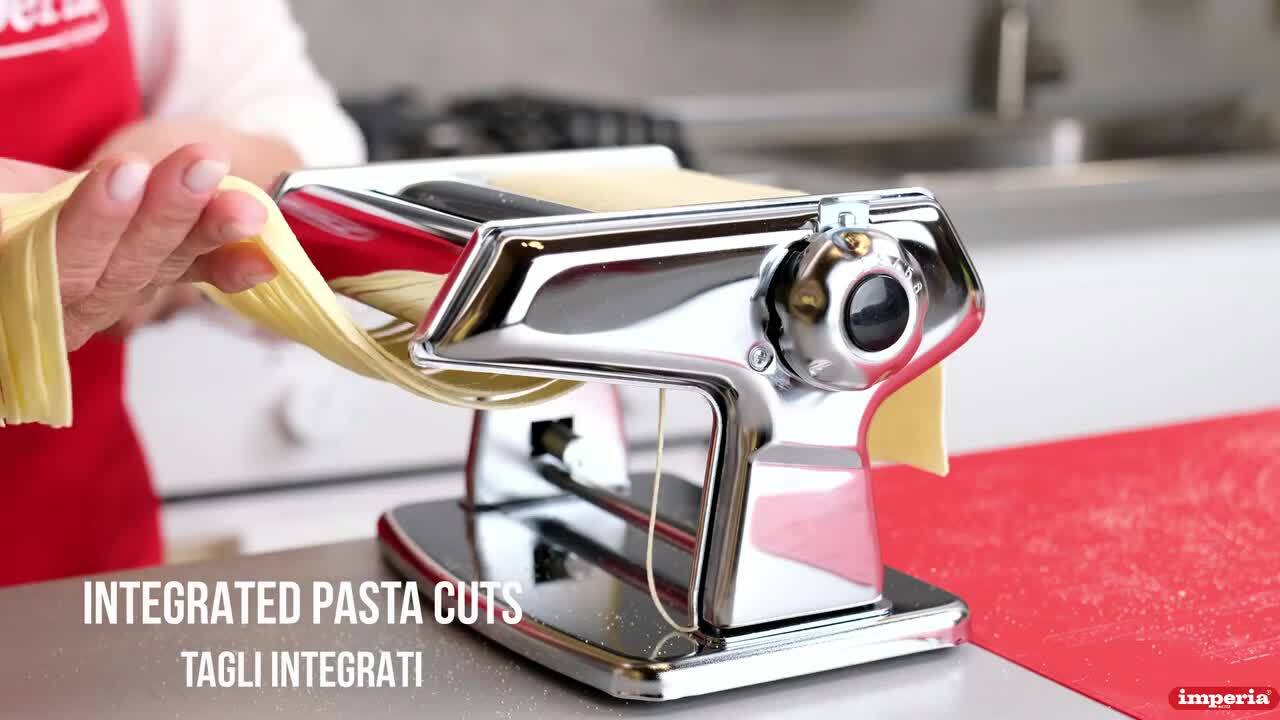 IMPERIAパスタマシーン未使用 取説説明書20レシピ付 ラビオリカッター