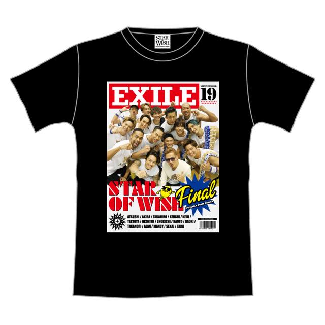 EXILE復興サイン入Tシャツ EXILE NAOTO サイン入りTシャツ 三代目直人