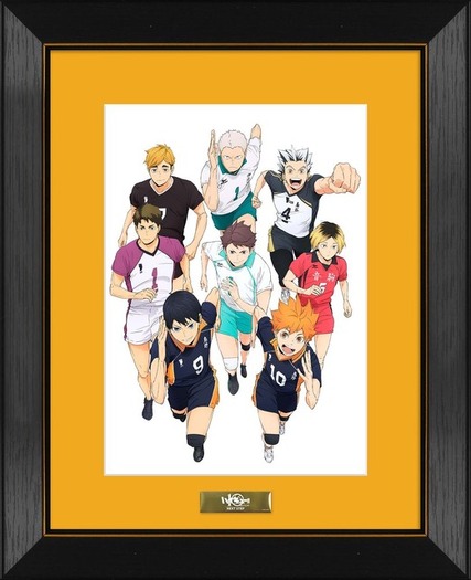ハイキュー!!」日向や研磨、各校のキャラが集合！ 10周年記念ビジュの