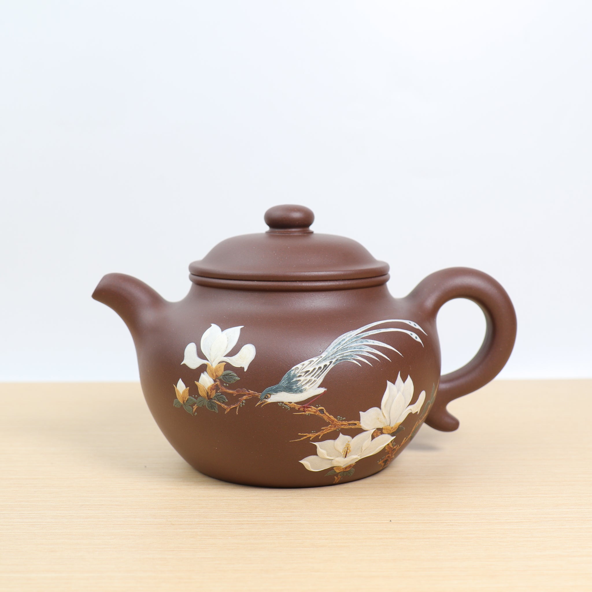 新品*【古蓮子壺】全手工原礦老紫泥泥繪紫砂茶壺– Cha-Tailor Tea