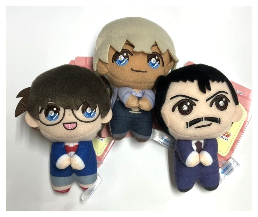 名探偵コナン ぴょこともマスコット「コナン＆小五郎＆安室」（EX