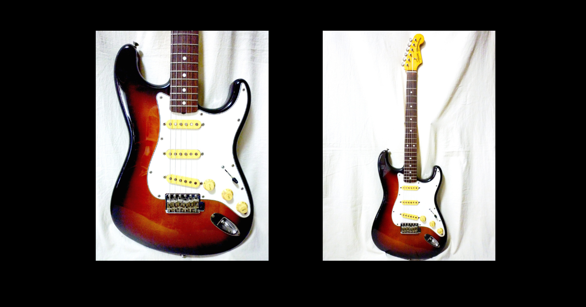 ジョージハリスンとスクワイヤー No.18 Squier SST-50 JVシリアル