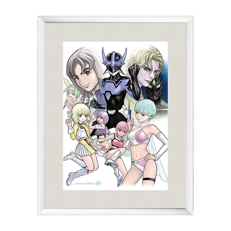 40th Anniversary 桂正和 ～キャラクターデザインの世界展～】A4キャラ