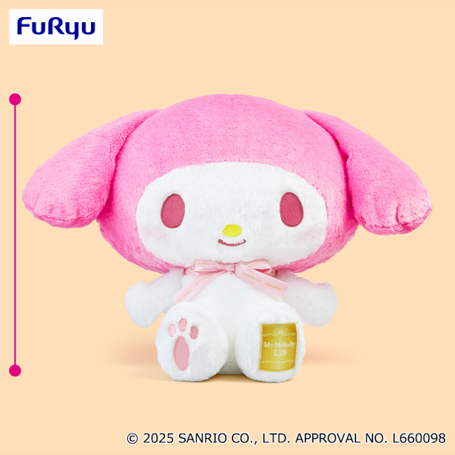 マイメロディ 超超BIGぬいぐるみ～アニバーサリー～ プライズの商品