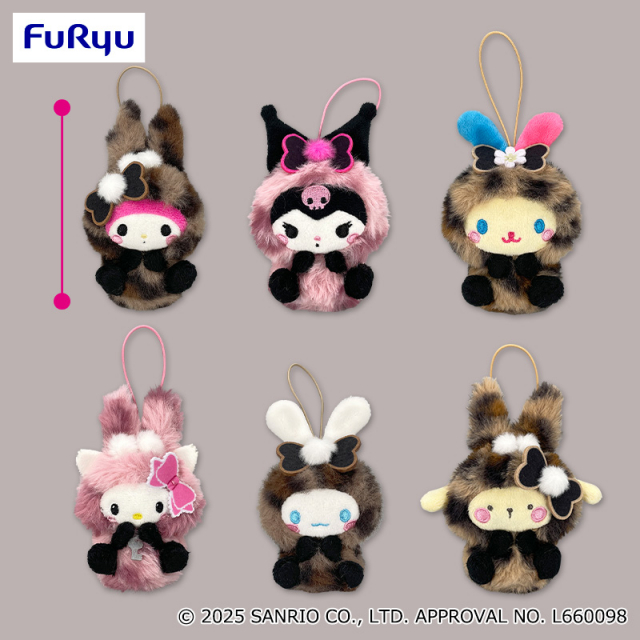 サンリオキャラクターズ ギャルらび♡マスコット プライズの商品詳細