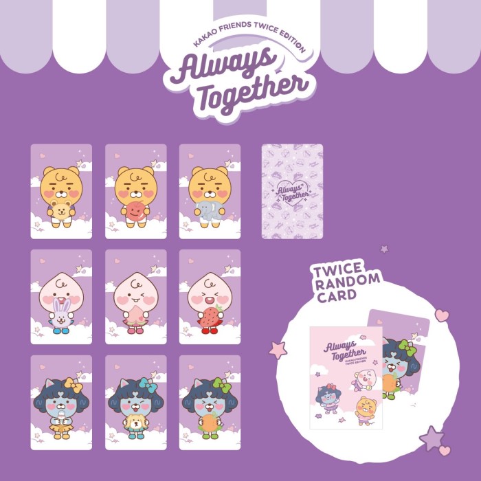 TWICEが「カカオフレンズ」グッズをデザイン＆プロデュース！期間限定