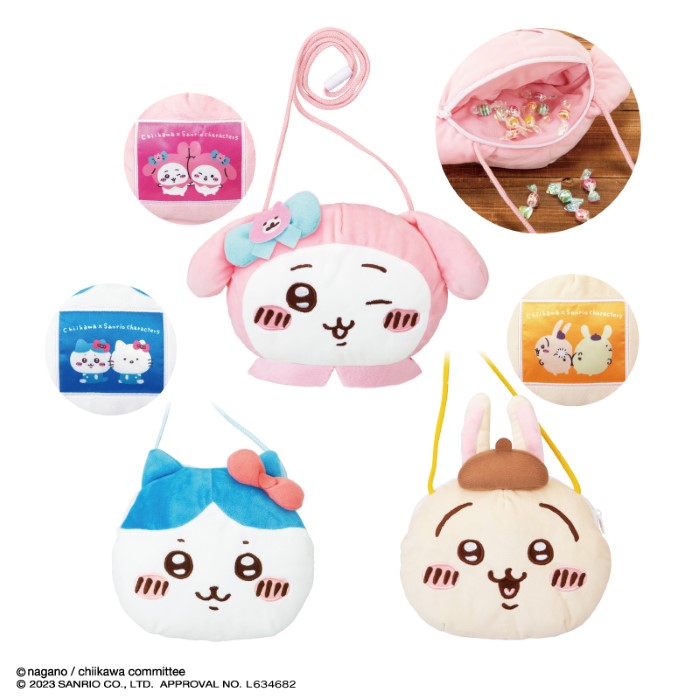 ちいかわ×サンリオキャラクターズ」プライズ第3弾が登場！お顔