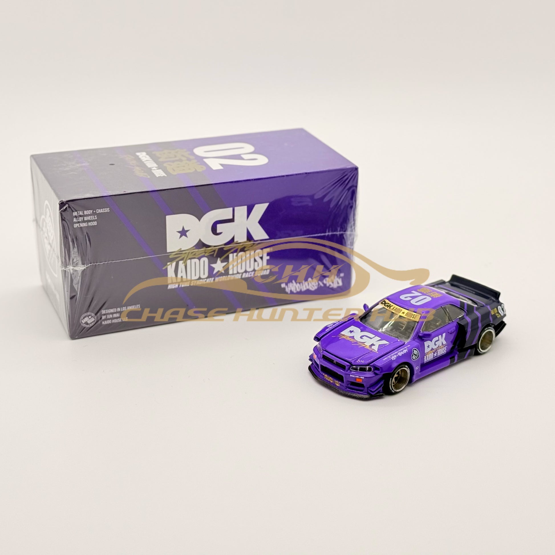 MINI GT x Kaido House 1:64 #140 NISSAN SKYLINE GT-R (R34) KAIDO