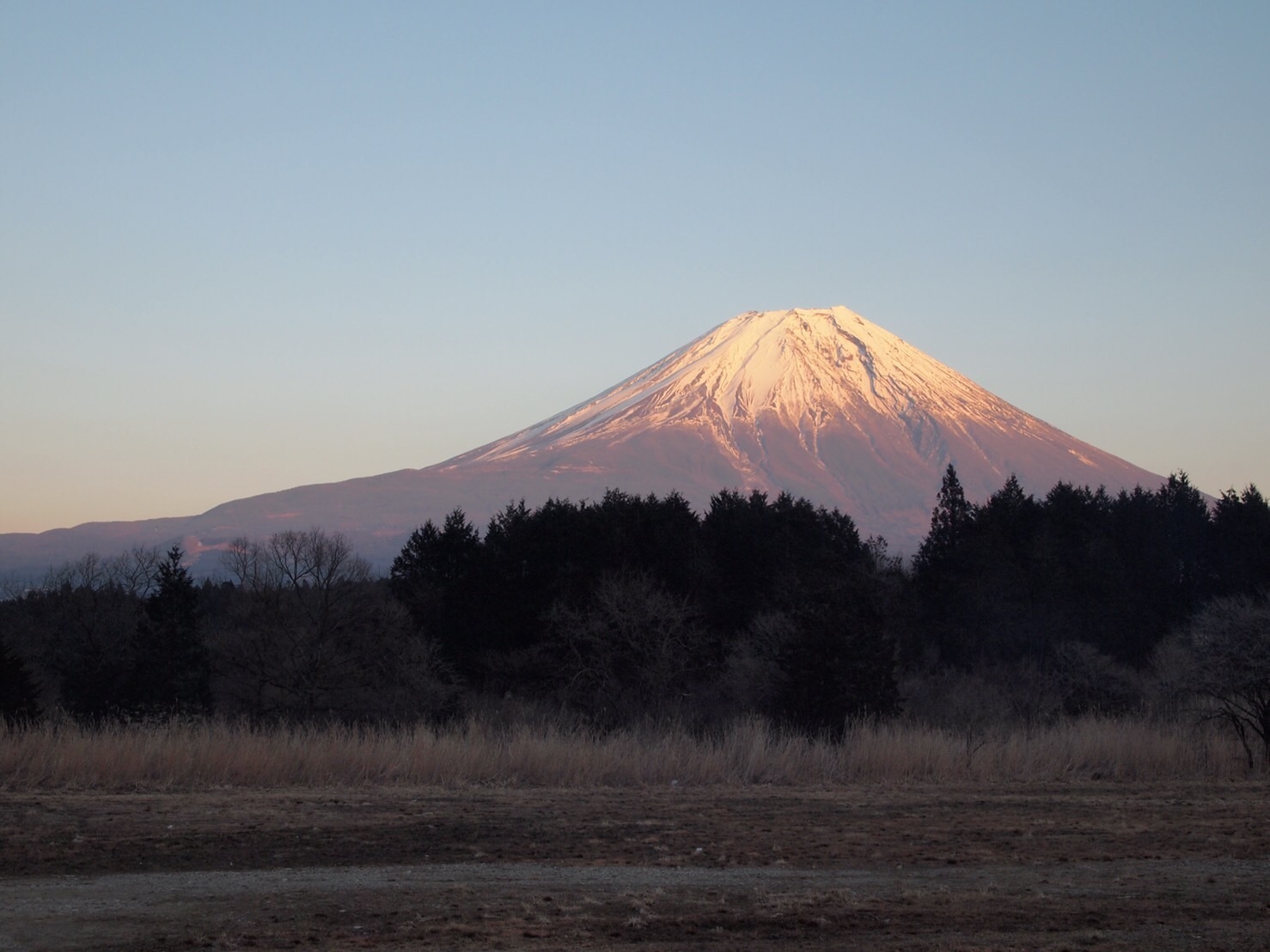 夕日に照らされて・・・｜Mt.FUJI View Spot!｜富士山｜chafuka