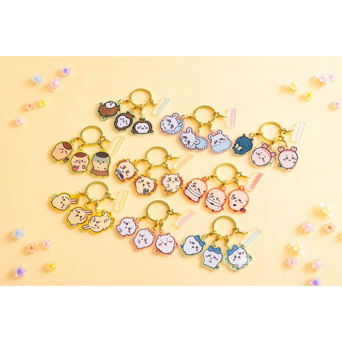 ちいかわ 東京みやげ 分けられる！3連アクリルチャーム（シーサー
