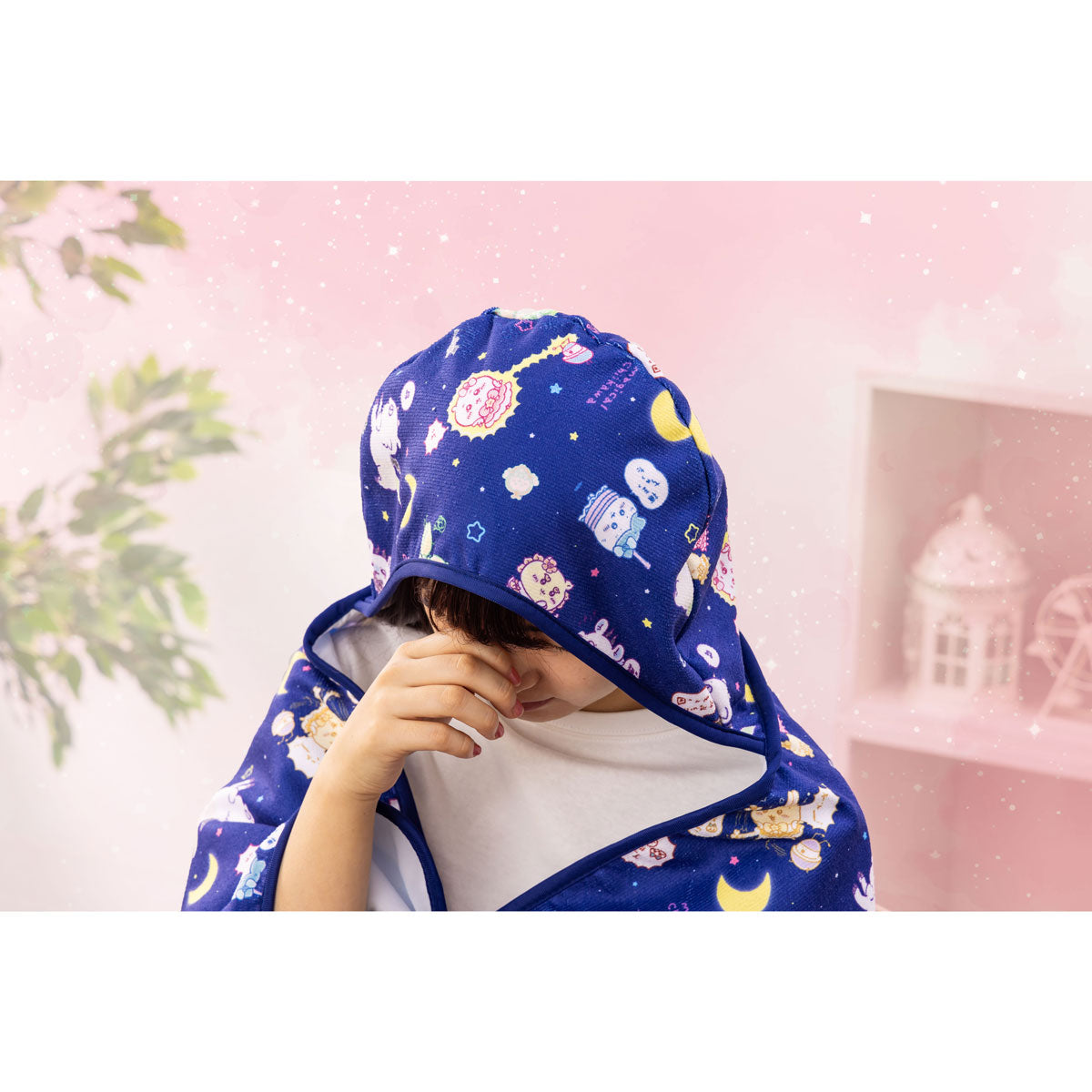ちいかわ まじかるちいかわ ひんやりフード付きブランケット | ちい