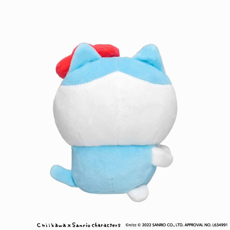 ちいかわ×サンリオキャラクターズ 持ちますマスコット（ハチワレ