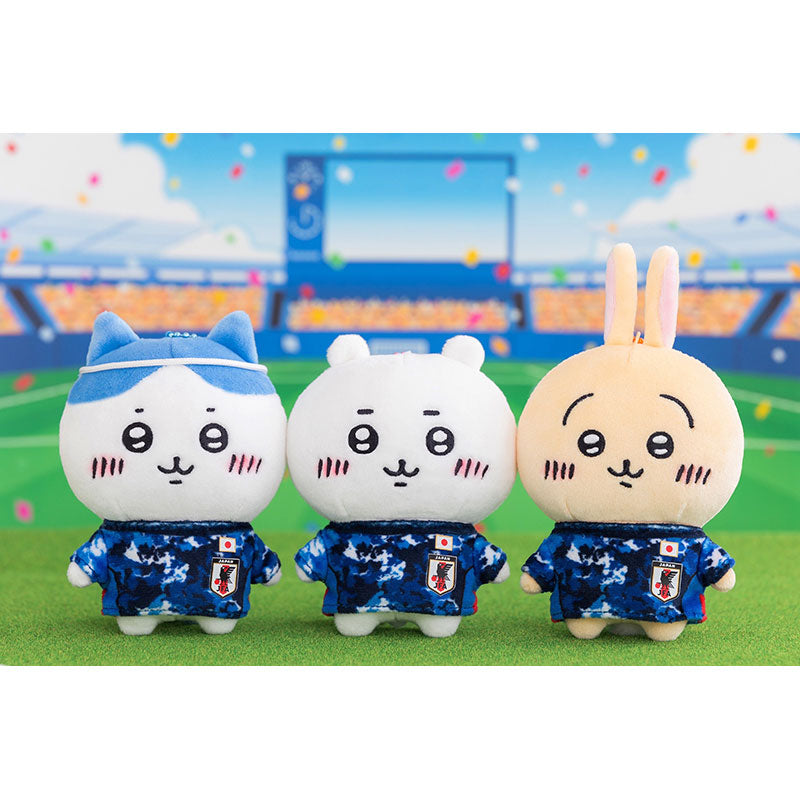 ちいかわのぷちミニマスコット（ハチワレ） サッカー日本代表ver