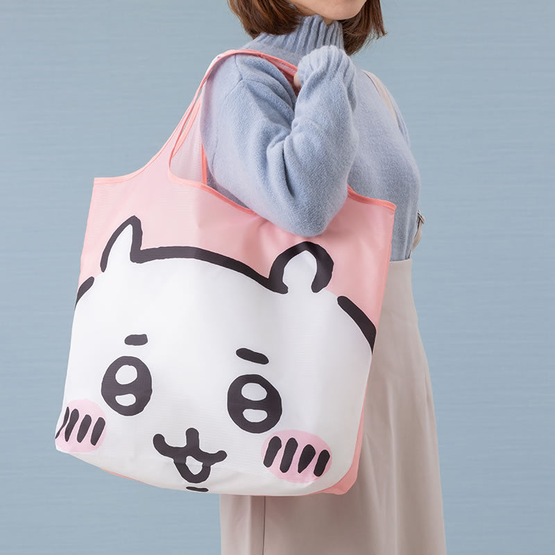 ちいかわ エコバッグ（ちいかわのおかお） | ちいかわマーケット 公式