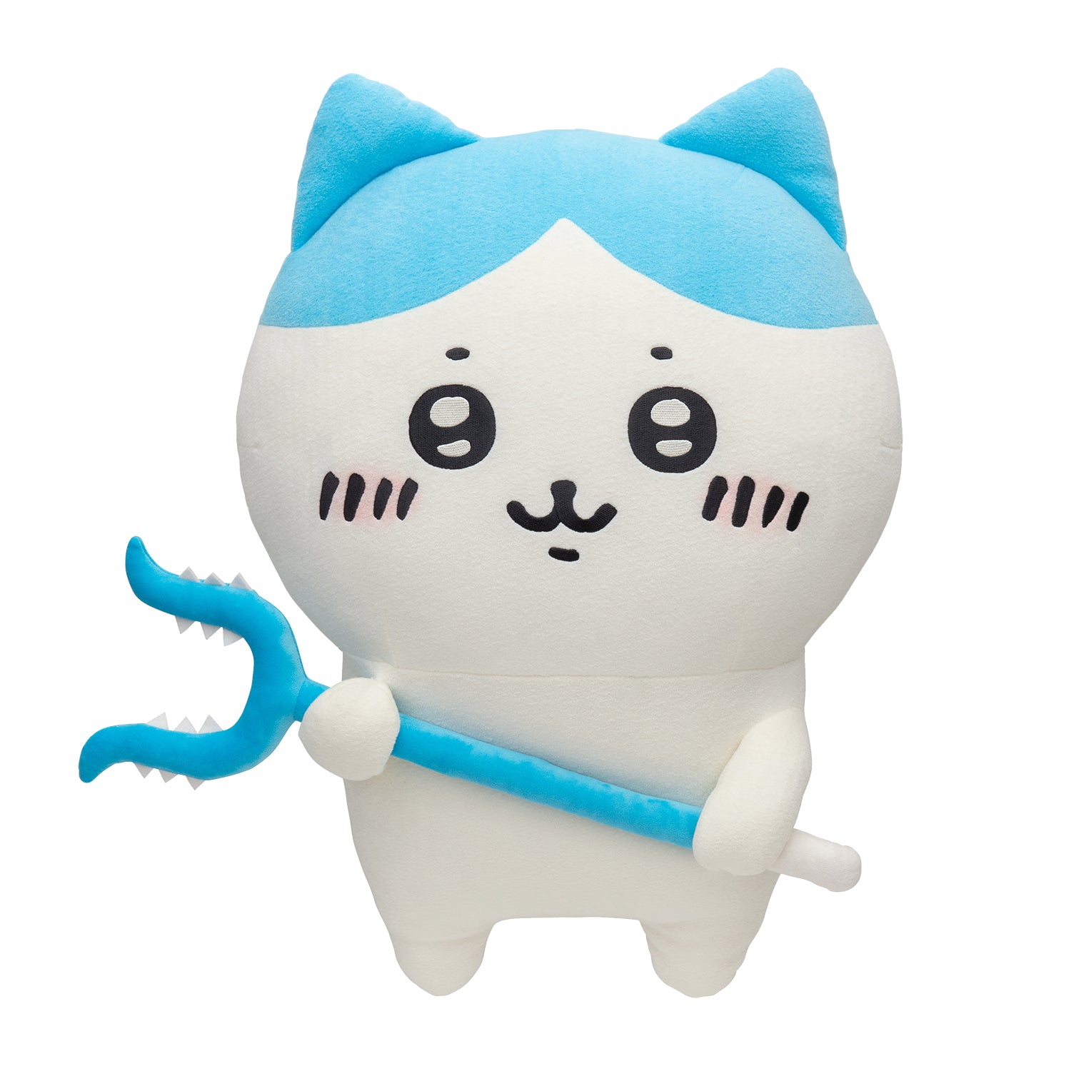 同梱不可】ちいかわ 討伐棒をもった特大ぬいぐるみ(ハチワレ)【単品
