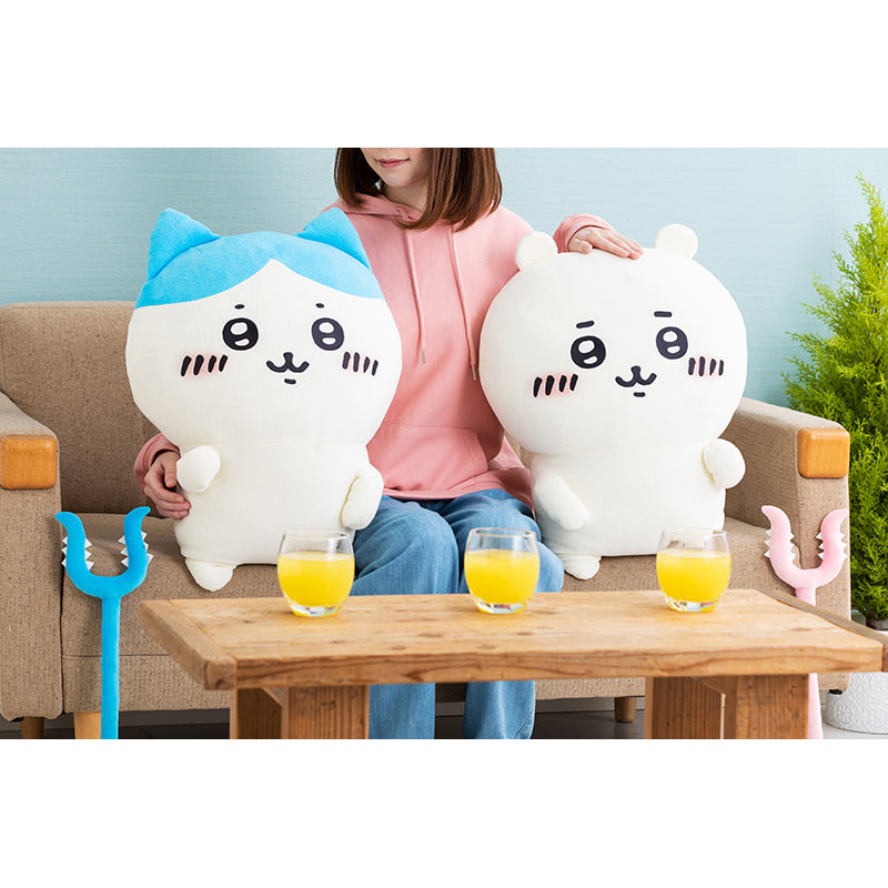 同梱不可】ちいかわ 討伐棒をもった特大ぬいぐるみ(ちいかわ)【単品