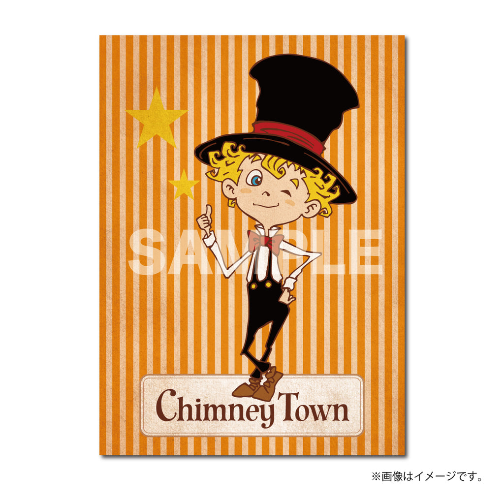 限定1点】CHIMNEY TOWN アートパネル「橙」(西野亮廣サイン入り