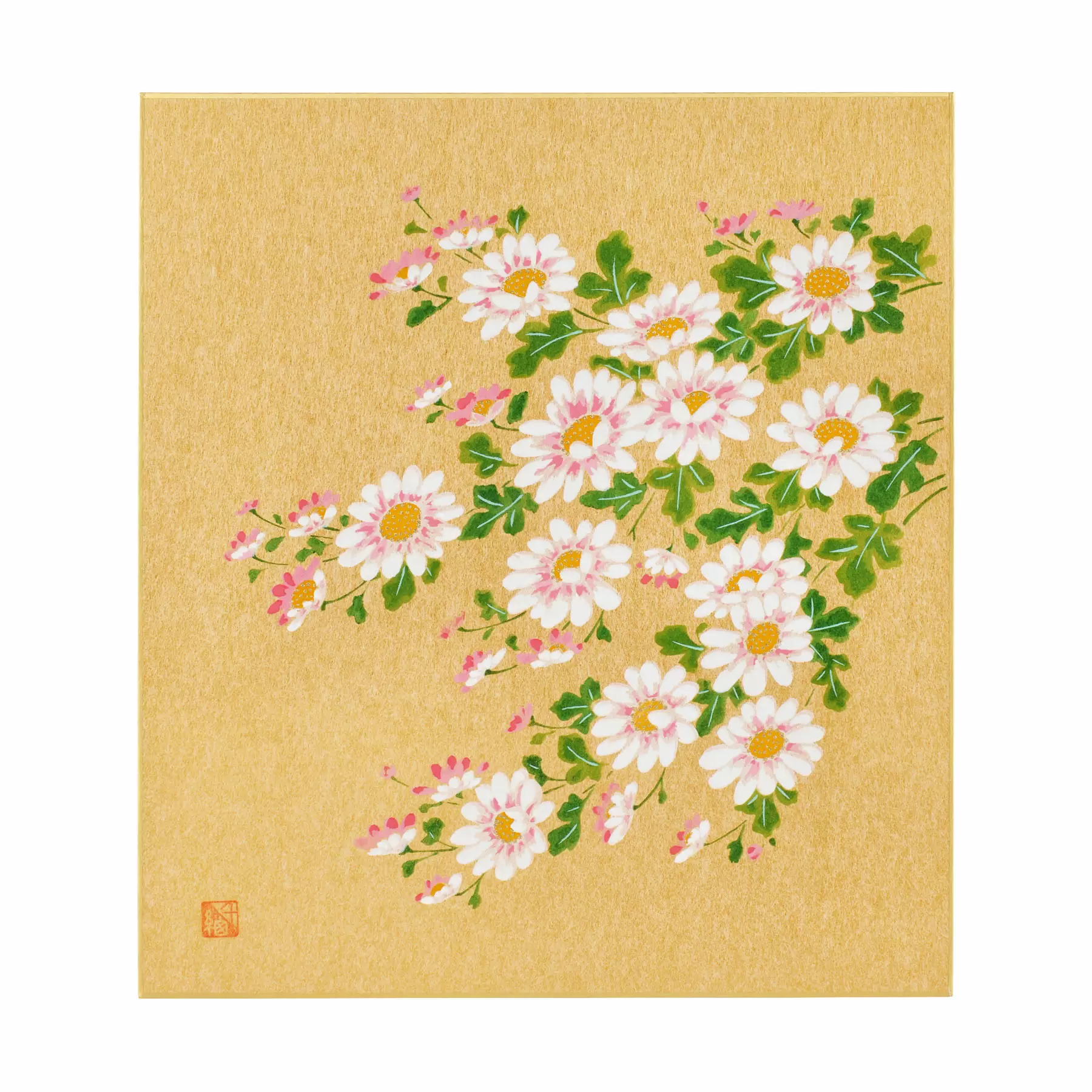 千總 - オンラインショップ - / 【友禅色紙】冬｜大｜厄除け雀