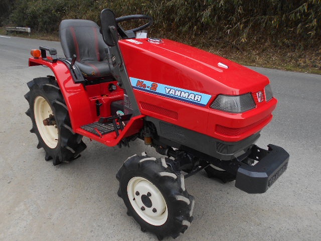 ヤンマー 中古トラクター Ke-2 新品ハンマーナイフモアMK125付 - 中古