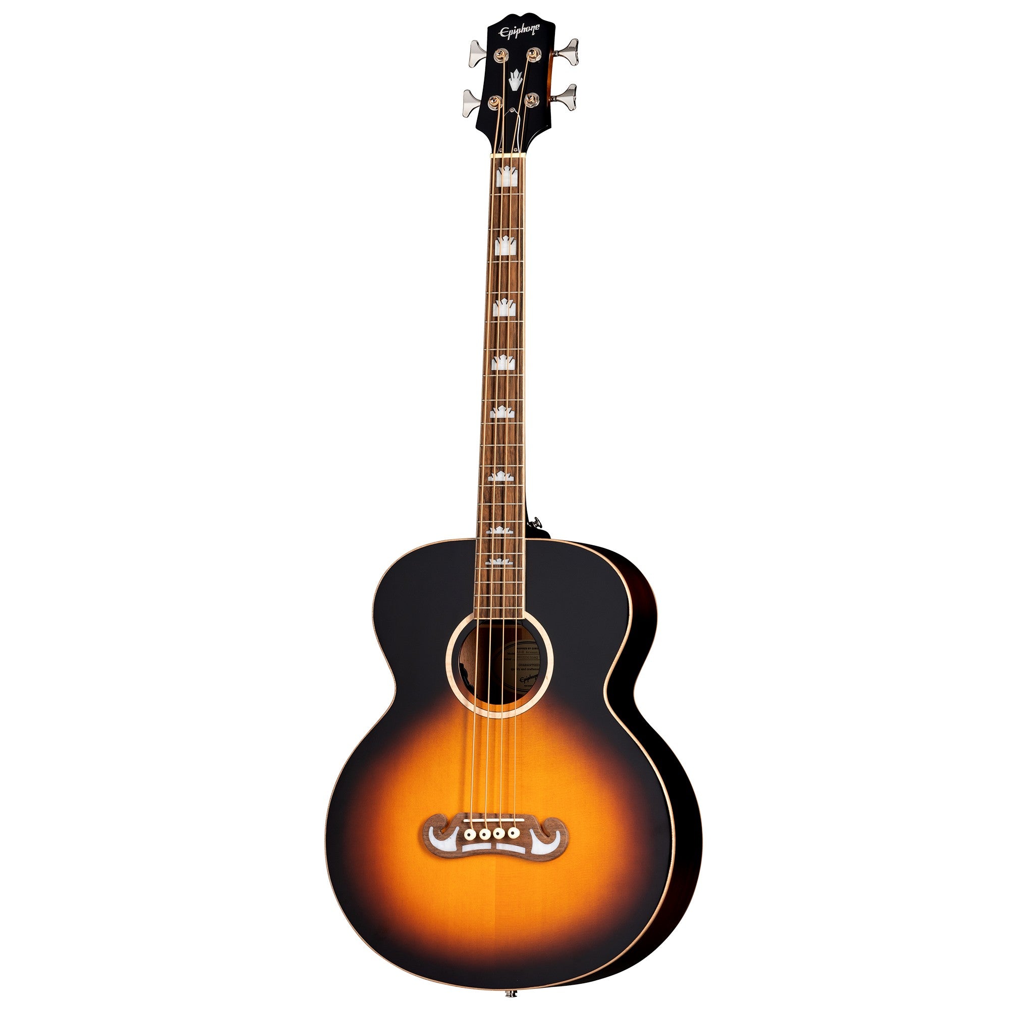 Epiphone El Capitan J-200 Studio Acoustic Electric Bass - Aged