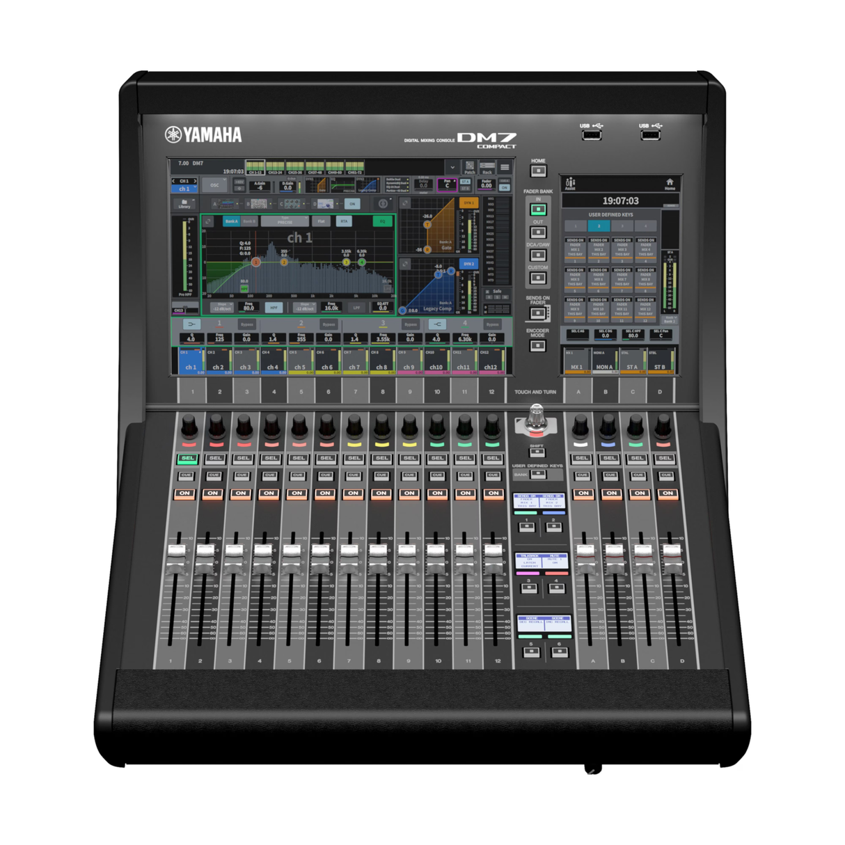 Yamaha DM7 Compact Professional 72-Channel Single Bay Digital