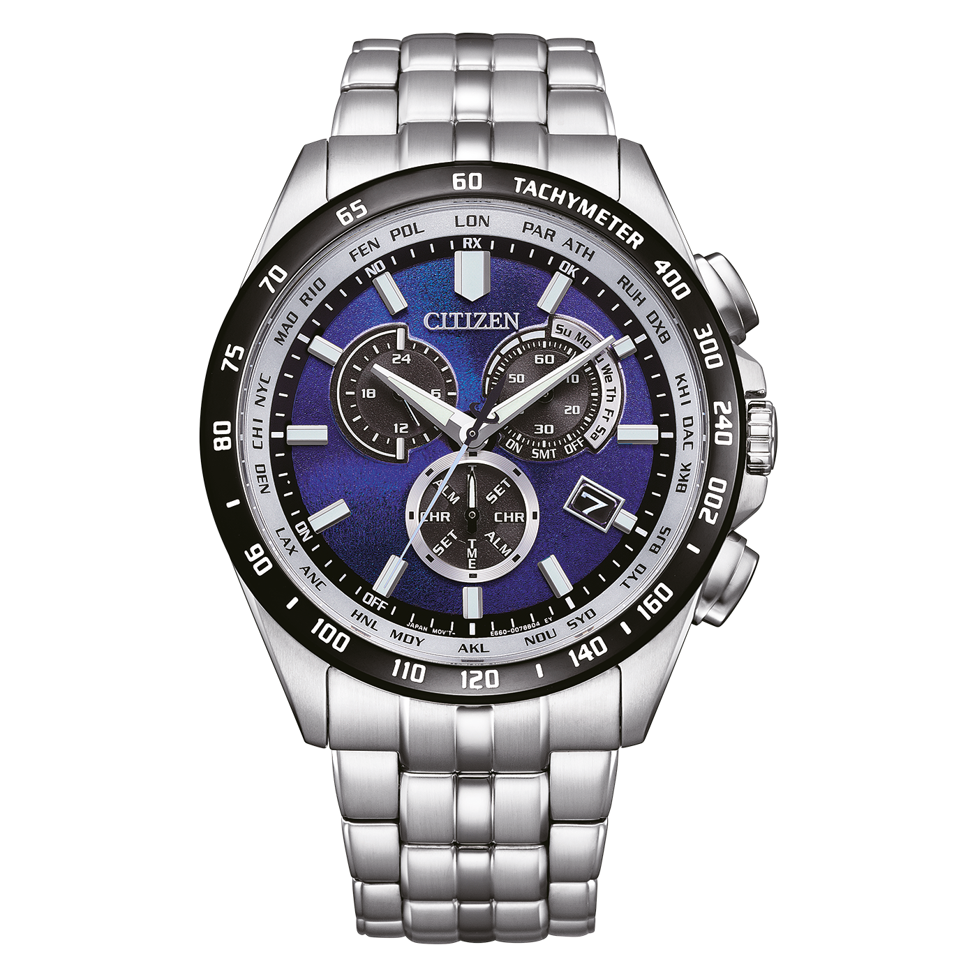 CB5874-81L Male Stainless steel blue ⌀ 43mm Citizen Onlineshop