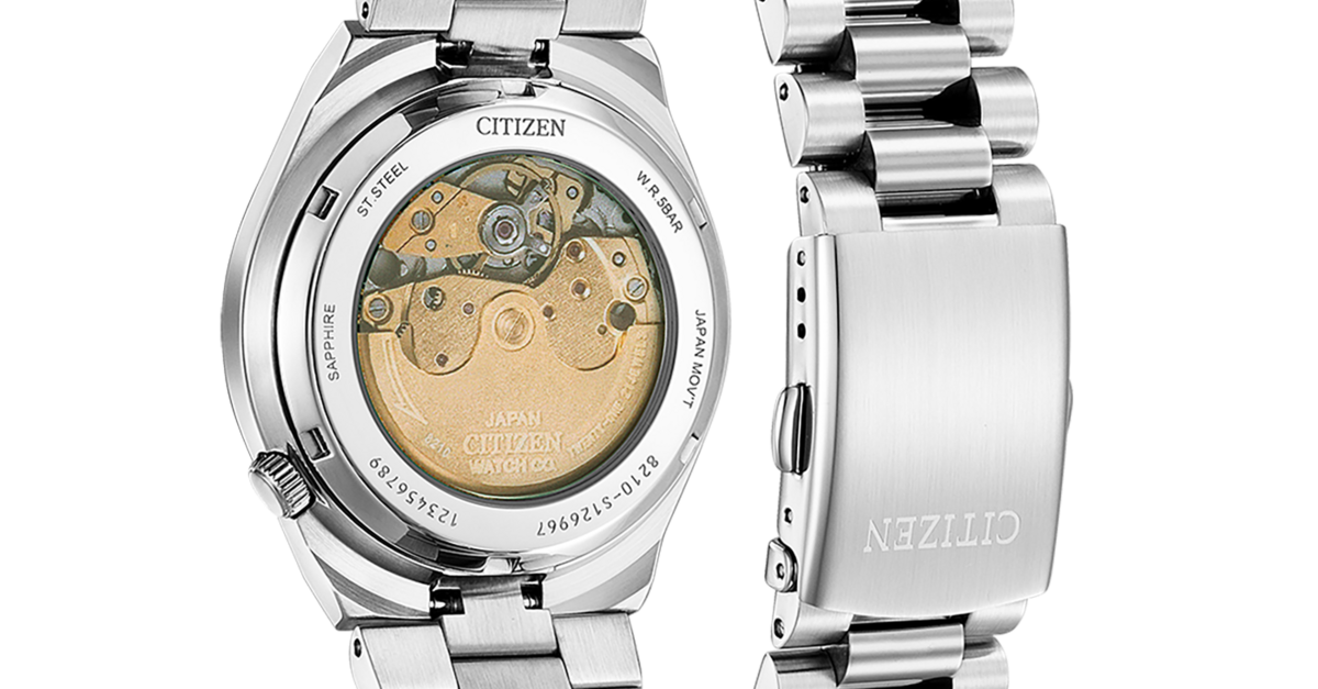 NJ0150-81X Male Stainless steel green ⌀ 40mm Citizen Onlineshop