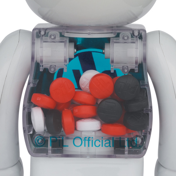 C.J.MART / BE@RBRICK PiL CHROME Ver. 1000%